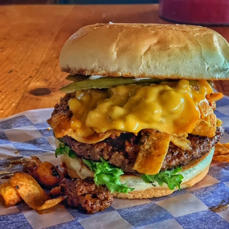 Lunch at Our American Burger Joint